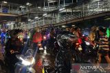 Banjir di Jakarta meluas menggenangi 46 RT pada Selasa pagi