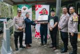 Polri dan LSM PENJARA 1 bantu air ke musala di pelosok Gunungkidul