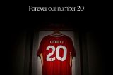 Pertama dalam sejarah, Liverpool pensiunkan nomor 20 untuk Diogo Jota
