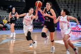 Timnas bola basket Indonesia kalah melawan Selandia Baru di Divisi A Piala Asia Putri 2025