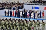 Prabowo bangga kontingen TNI parade Hari Bastille di Paris