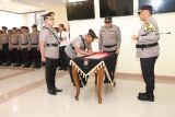 Kapolda Kepri pimpin sertijab Irwasda, Dansat Brimob dan Kapolres Anambas