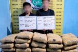 Satres Narkoba Polres Pasaman gagalkan peredaran 21 paket besar Ganja