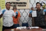 Tersangka pengedar narkotika di Pariaman miliki pembukuan pembelian
