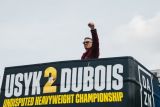 Hadapi Dubois, Usyk sebut perjuangannya demi negara dan keluarga