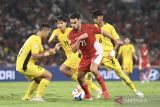 Indonesia vs Malaysia berakhir imbang 0-0