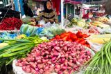 Harga cabai rawit Rp62.265/kg, bawang merah Rp45.045/kg