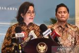 Menkeu Sri Mulyani: Aliran modal masuk hingga DHE bikin rupiah menguat