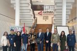 Dirut LKBN ANTARA paparkan peran strategis kantor berita ke delegasi Selandia Baru