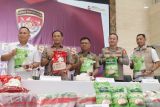 Polri menetapkan tiga karyawan PT FS tersangka kasus pelanggaran mutu beras