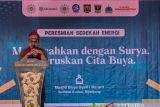 Peresmian pemasangan panel surya Masjid Buya Syafii Maarif