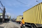 Jalan Bojongsoang macet parah imbas perbaikan jembatan Dayeuhkolot