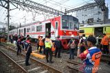 KRL lintas Jakarta Kota kembali normal pascaevakuasi KRL anjlok