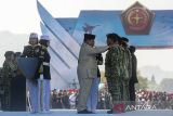 Purnawirawan TNI teman seperjuangan Prabowo terima pangkat kehormatan