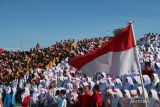 Lagu kebangsaan diputar di setiap perempatan jalan Kota Mataram