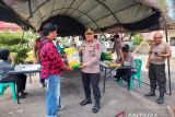 Polres Agam gelar pasar pangan murah berupa beras seberat 19 ton