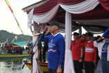 Gubernur Lampung: Pelaksanaan upacara di laut tunjukkan potensi maritim daerah