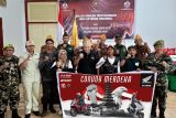 Convoy merdeka dan charity ride honda community Palu