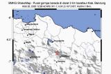 5 kali gempa terjadi di Jawa Barat dalam sehari