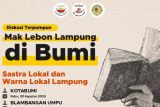 Dewan Kesenian Lampung gelar diskusi untuk gali potensi sastra lokal