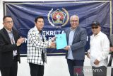 Akhmad Munir resmi mendaftar sebagai bakal calon Ketua Umum PWI