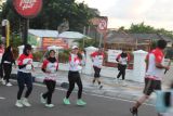 Peserta yang ikut serta dalam Tins Half Marathon 2025 di Pangkalpinang, Sabtu (23/8/2025)