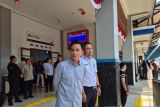 Naik kereta Palur-Solo, Gibran ingin tingkatkan pelayanan kereta