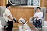 Presiden Prabowo temui Ma'ruf Amin bahas isu kebangsaan