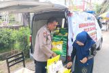 Polres Parimo salurkan 1.150 kilogram beras untuk masyarakat di Parigi Moutong