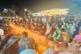 Warga Kota Palu gelar aksi solidaritas 1.000 lilin untuk Affan Kurniawan