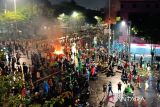 Massa masih bertahan di kawasan Mako Brimob Kwitang