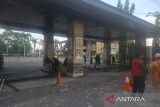 Kondisi terkini Gedung DPRD dan Ditlantas Polda Sumatera Selatan