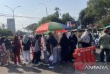 Car free day di Jakarta berjalan normal. masyarakat tetap bisa berolahraga