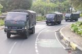 TNI AD mengerahkan satu kompi patroli keliling Jakarta cegah aksi anarkis