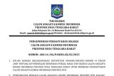Kesempatan terbuka! Pendaftaran Komisi Informasi NTB dibuka dua pekan