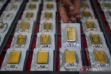 Harga emas UBS dan Galeri24 di Pegadaian hari ini naik