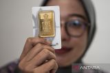 Harga emas ANTAM tembus rekor tertinggi Rp2,044 juta per gram