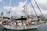 Rombongan kapal Global Sumud Flotilla ditembaki pesawat nirawak Zionis Israel
