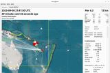 BMKG sebut Gempa 6,4 mag di Vanuatu tidak berpotensi tsunami di wilayah Indonesia