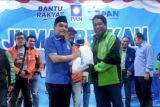 DPW PAN Jateng bagikan sembako ke ratusan ojol