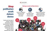 Stop pelibatan anak dalam demo