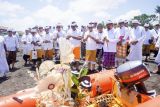 Pemkab Badung lmelakukan ritual Pemahayu Jagat pascabencana banjir