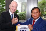 Prabowo bertemu Presiden FIFA Infantino, fokus majukan sepak bola Indonesia