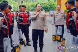 Polrestabes Palembang latih personel teknik  pengendalian massa