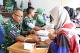 Donor Darah meriahkan peringatan HUT Ke-80 TNI di Kodim 1019 Katingan