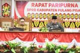 Pemkab Pulang Pisau sampaikan dua raperda inisiatif DPRD