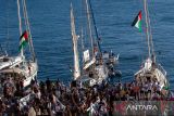 Global Sumud Flotilla: Satu kapal telah masuk wilayah perairan Palestina