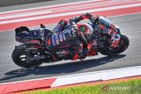 Pembalap Marco Bezzecchi jadi yang terdepan di sesi latihan bebas 2 MotoGP Indonesia