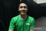 Pebulu tangkis Jojo kalah lawan Ginting di BDMNTN-XL Jakarta 2025