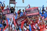Antusiasme penonton MotoGP Indonesia 2025 di Mandalika